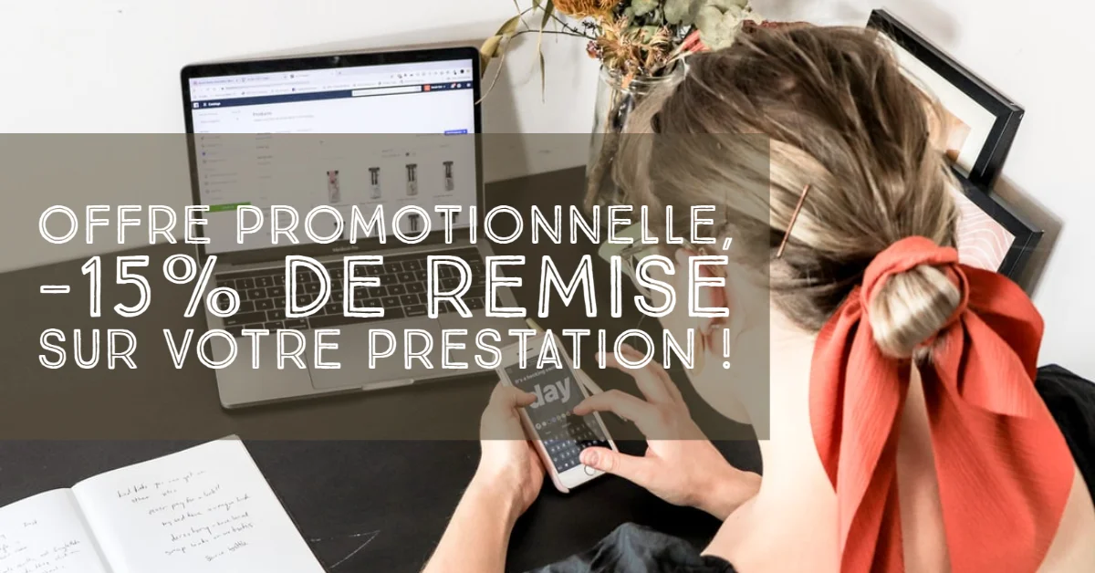 E-Commerce : -15% de remise sur votre Boutique en Ligne